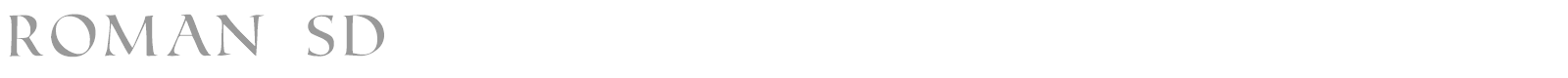 Roman font preview